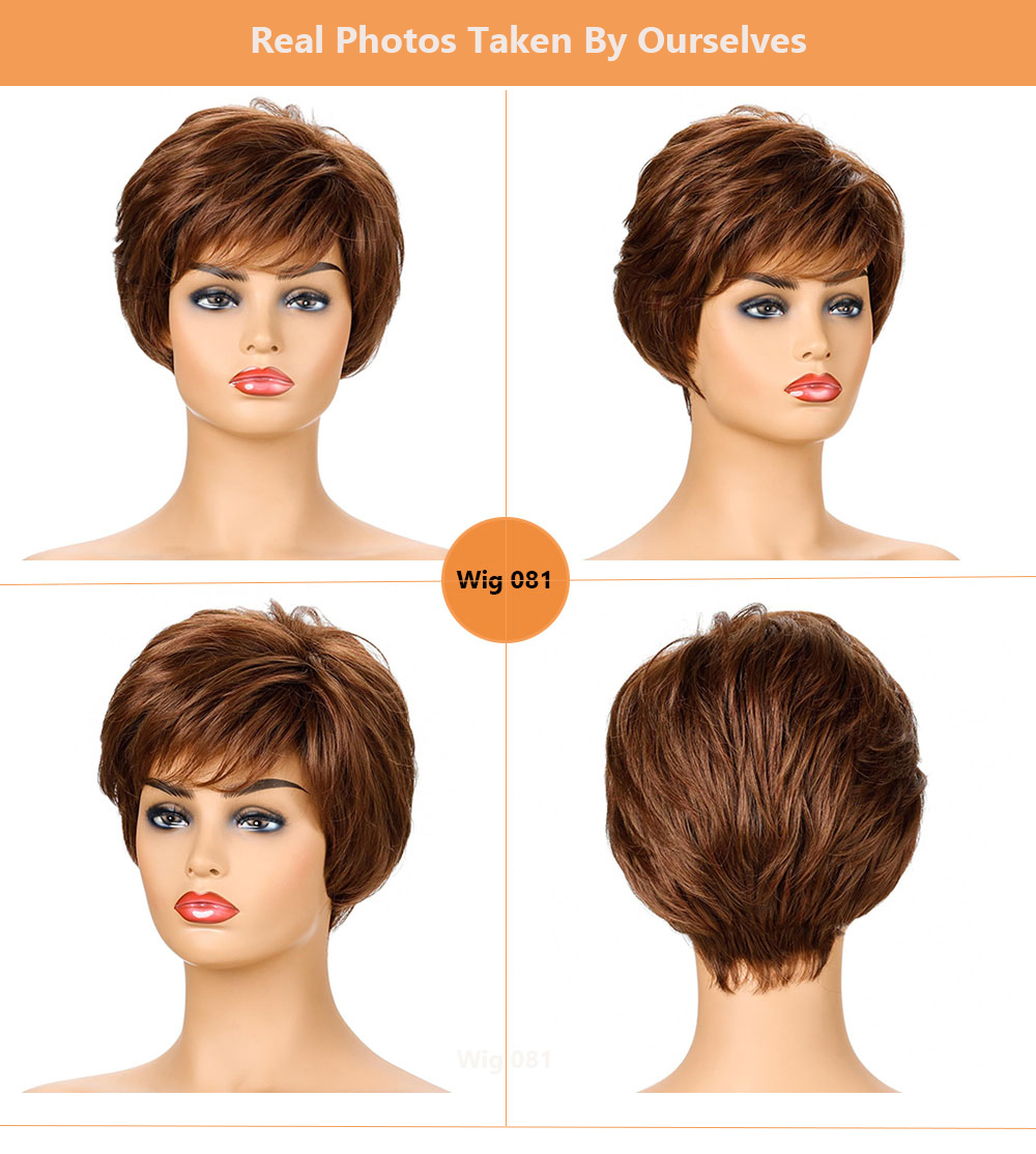 YOUR STYLE Wholesale Synthetic Hair Wig Suppliers China Short Pixie Wigs Ladies Hair Wig-YOUR STYLE, synthetic wigs synthetic hair extension