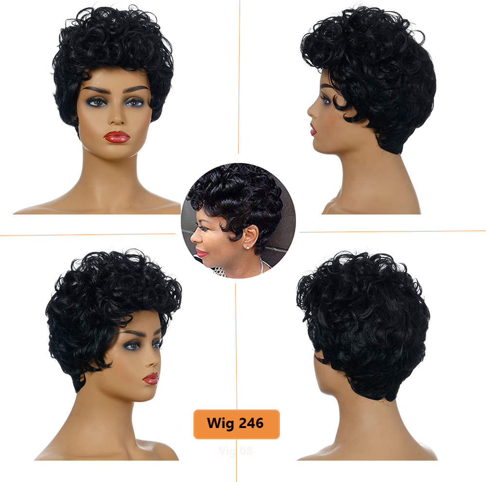 YOUR STYLE Hot Hair Wig Suppliers  Short Layered Haircut Synthetic Wig Supplier Reliable Pixie Cut Wig Amazon-YOUR STYLE, synthetic wigs synthetic hair extension