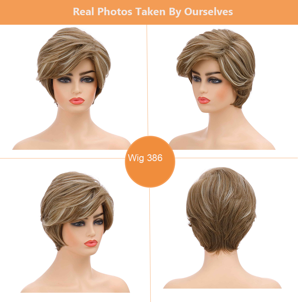 Ụdị gị , Ndị na-eweta wig ntutu isi China Short Wigs Maka ụmụ nwanyị Short ịkpụ ntutu sịntetik-Ụdị gị, wigs sịntetik sịntetik ndọtị ntutu.