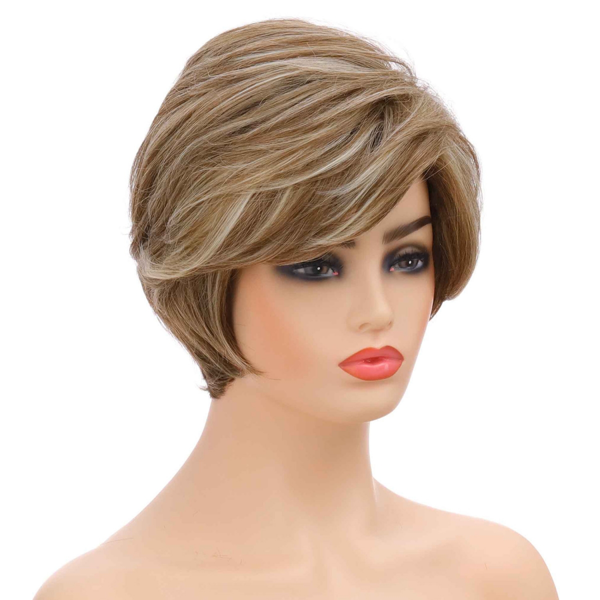 Ụdị gị , Ndị na-eweta wig ntutu isi China Short Wigs Maka ụmụ nwanyị Short ịkpụ ntutu sịntetik-Ụdị gị, wigs sịntetik sịntetik ndọtị ntutu.