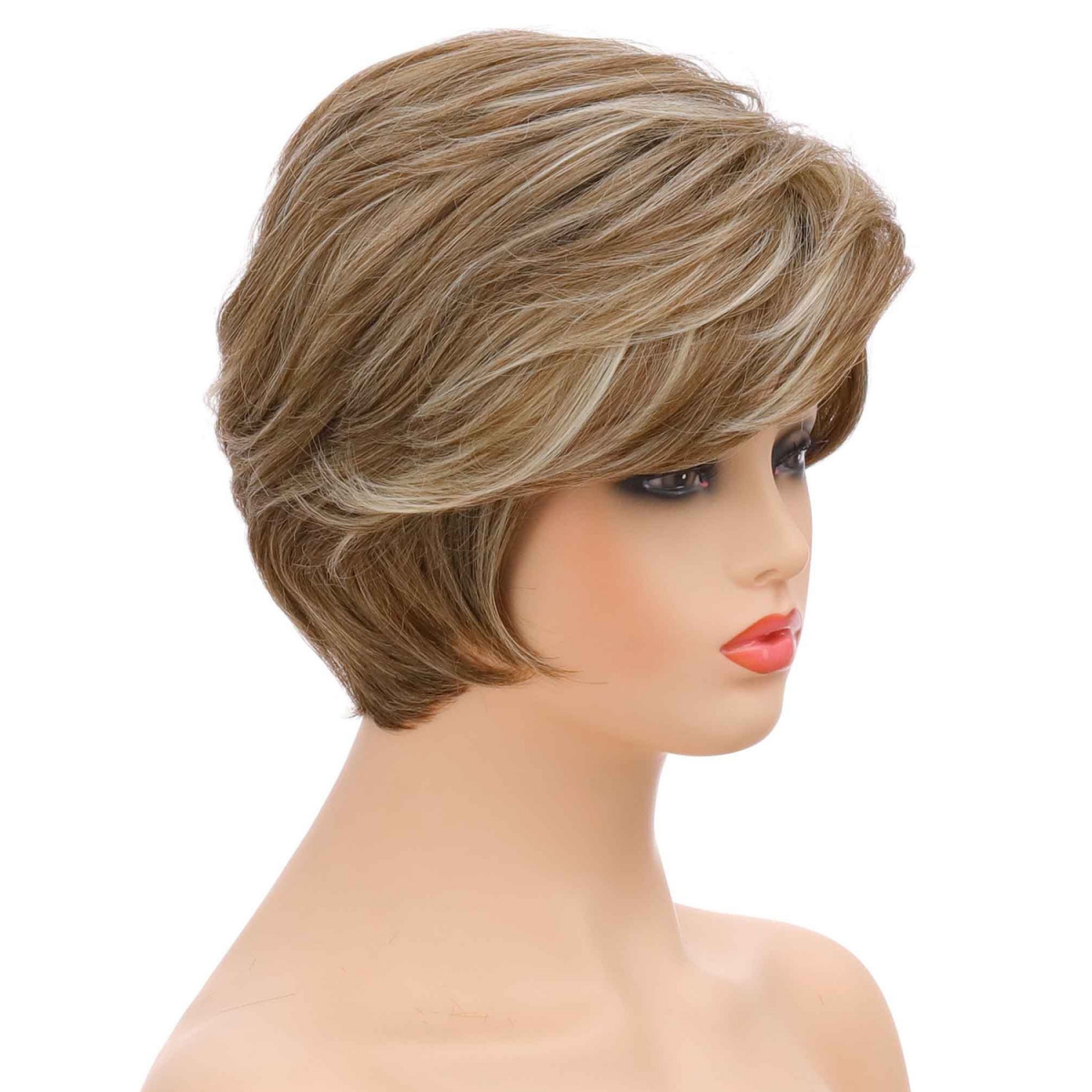 Ụdị gị , Ndị na-eweta wig ntutu isi China Short Wigs Maka ụmụ nwanyị Short ịkpụ ntutu sịntetik-Ụdị gị, wigs sịntetik sịntetik ndọtị ntutu.