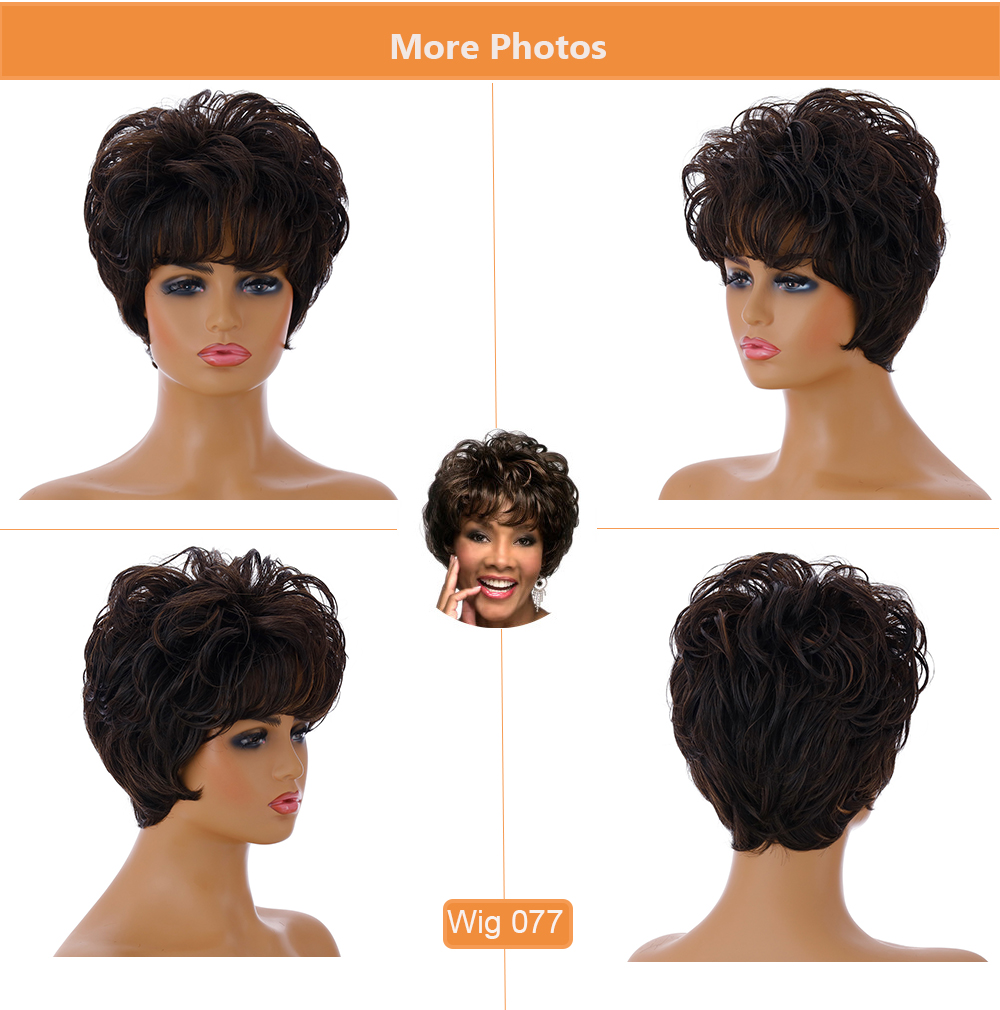 YOUR STYLE, Wig Factories in China Short Wigs for Black Women Short Haircuts With Volume Synthetic-YOUR STYLE, synthetic wigs synthetic hair extension