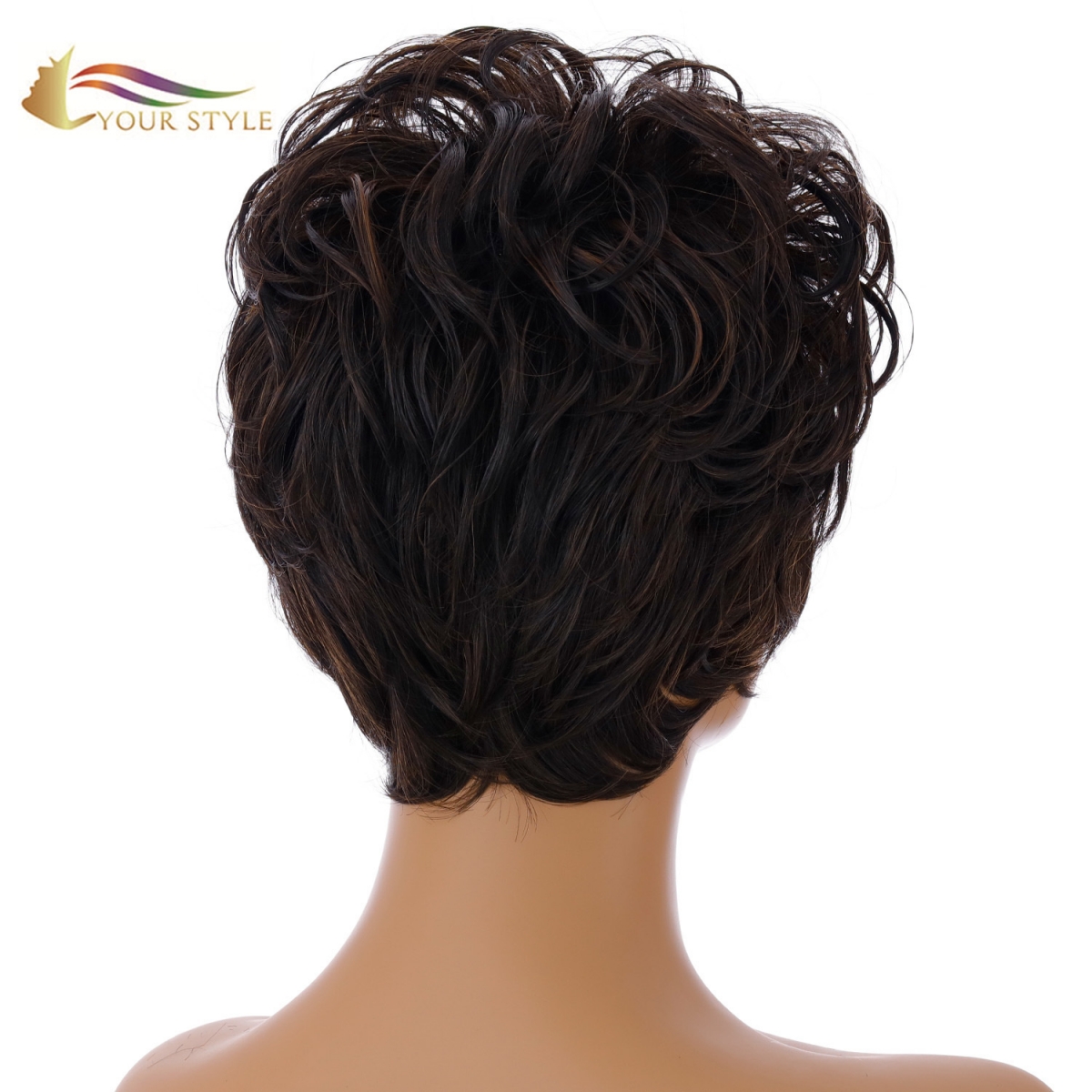 YOUR STYLE, Wig Factories in China Short Wigs for Black Women Short Haircuts With Volume Synthetic-YOUR STYLE, synthetic wigs synthetic hair extension