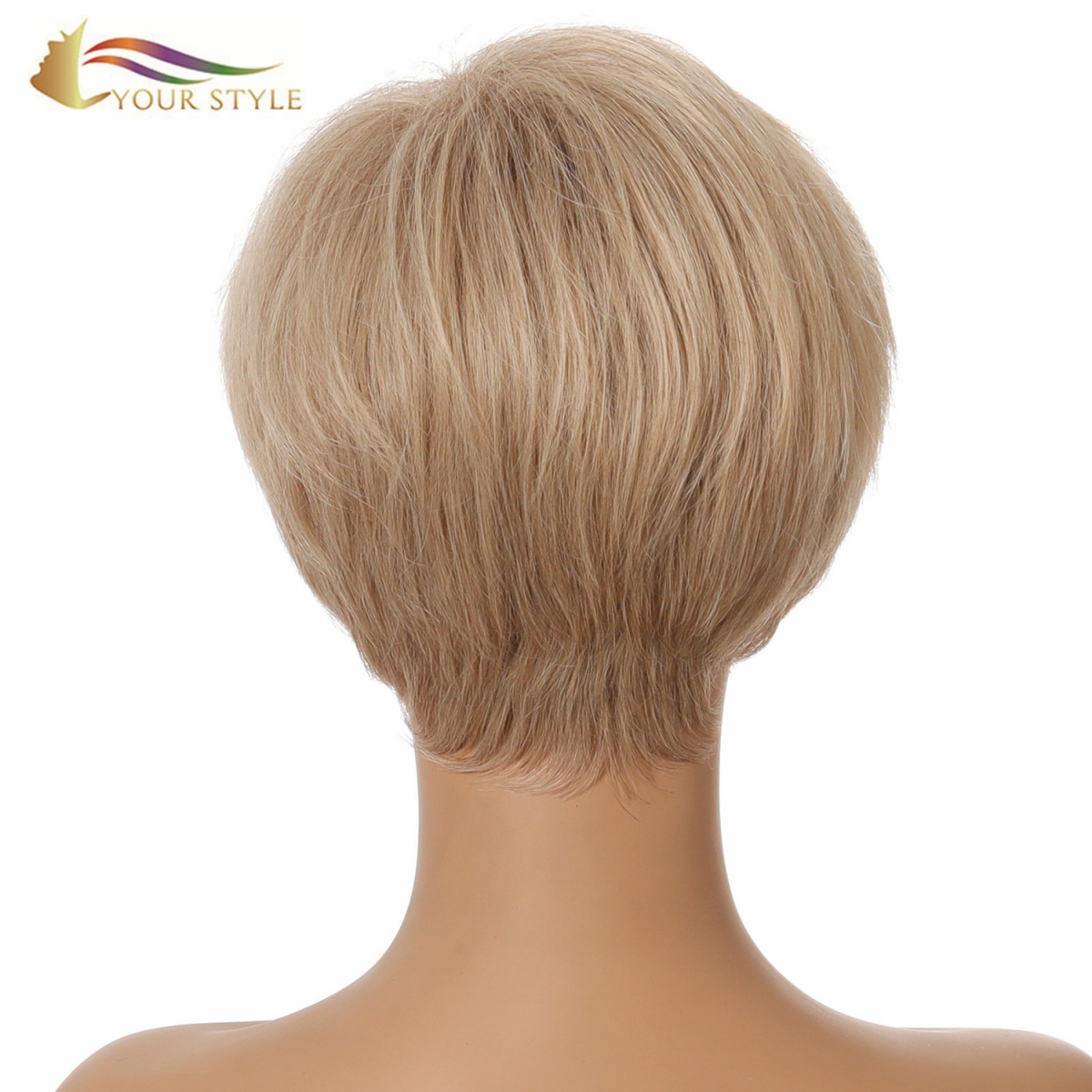 YOUR STYLE , Wig Dealer Hair Vendor Short Wigs For Women Short Haircuts Hairstyle  Bob Wig With Side Part-YOUR STYLE, synthetic wigs synthetic hair extension