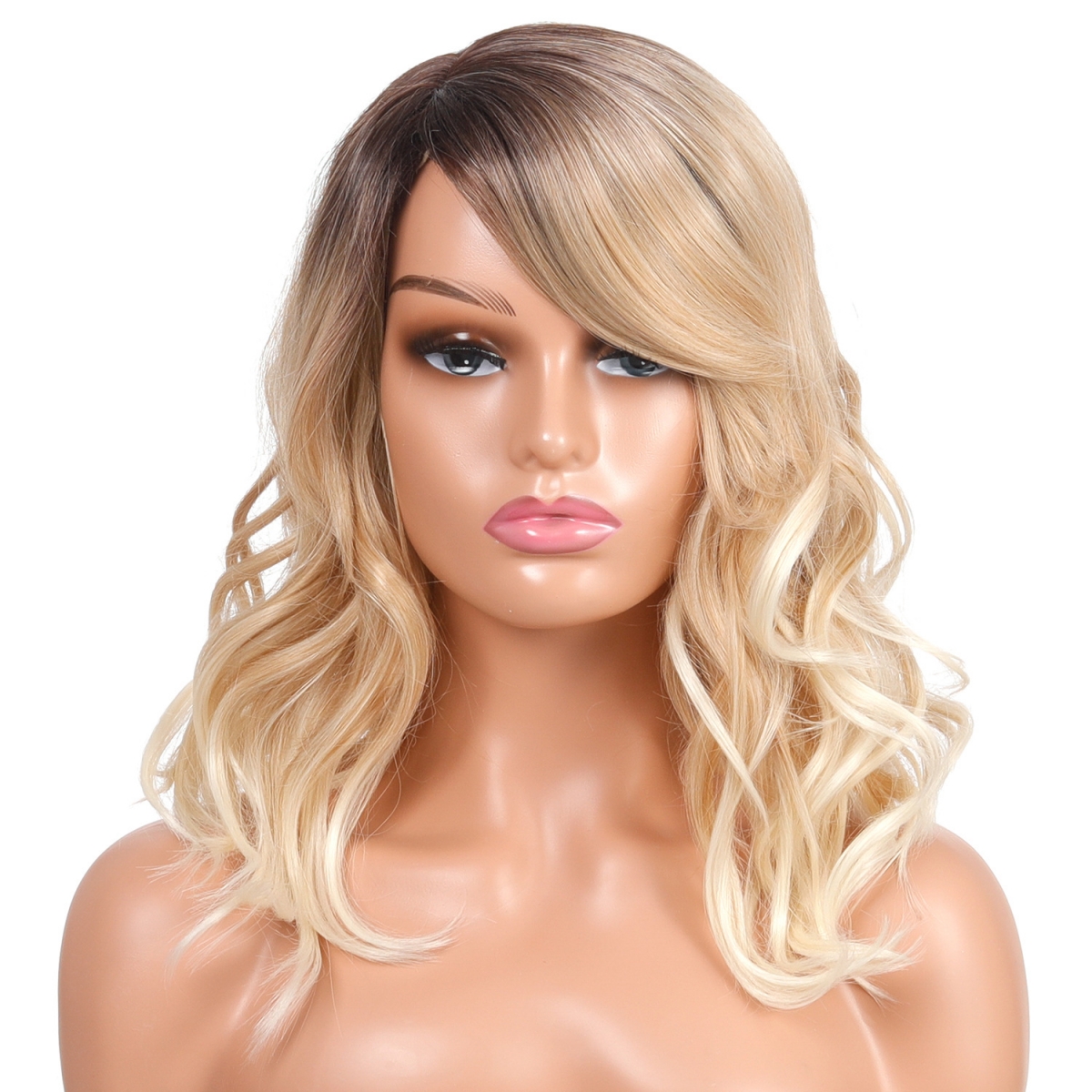 YOUR STYLE ,  Wholesale Synthetic Long Body Wave Wig Long Wigs For Black Women Long Wigs  Women Party Girl Wig Halloween Wigs Blonde Brown-YOUR STYLE, synthetic wigs synthetic hair extension