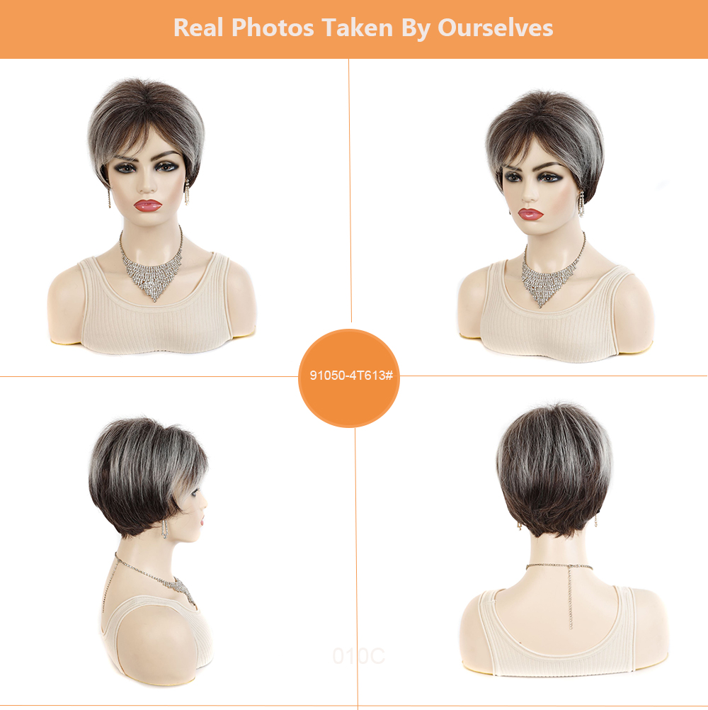 YOUR STYLE , Wholesale Synthetic Short Wigs For Women Short Haircuts Hairstyle Pixie Wig-YOUR STYLE, synthetic wigs synthetic hair extension