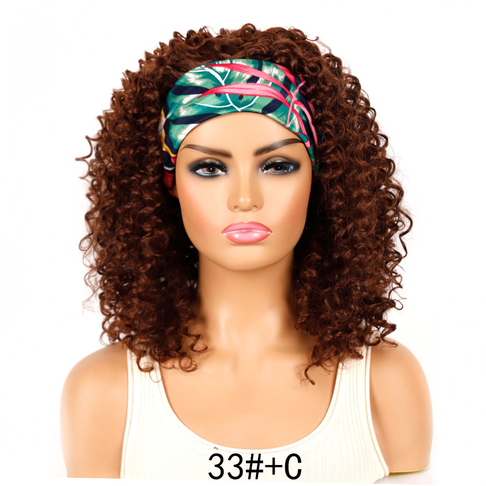 STAYELA SAKHO , ​​I-Synthetic Headband Wig Curly Bob Wig Yabesifazane Abamnyama I-Deep Wave Izitayela Zezinwele zika-Bob Ezimfushane Amawigi Amantombazane Amnyama Amantombazane I-Afro Wig Ye-Halloween-ISITAYELA SAKHO, isandiso sezinwele zokwenziwa zokwenziwa