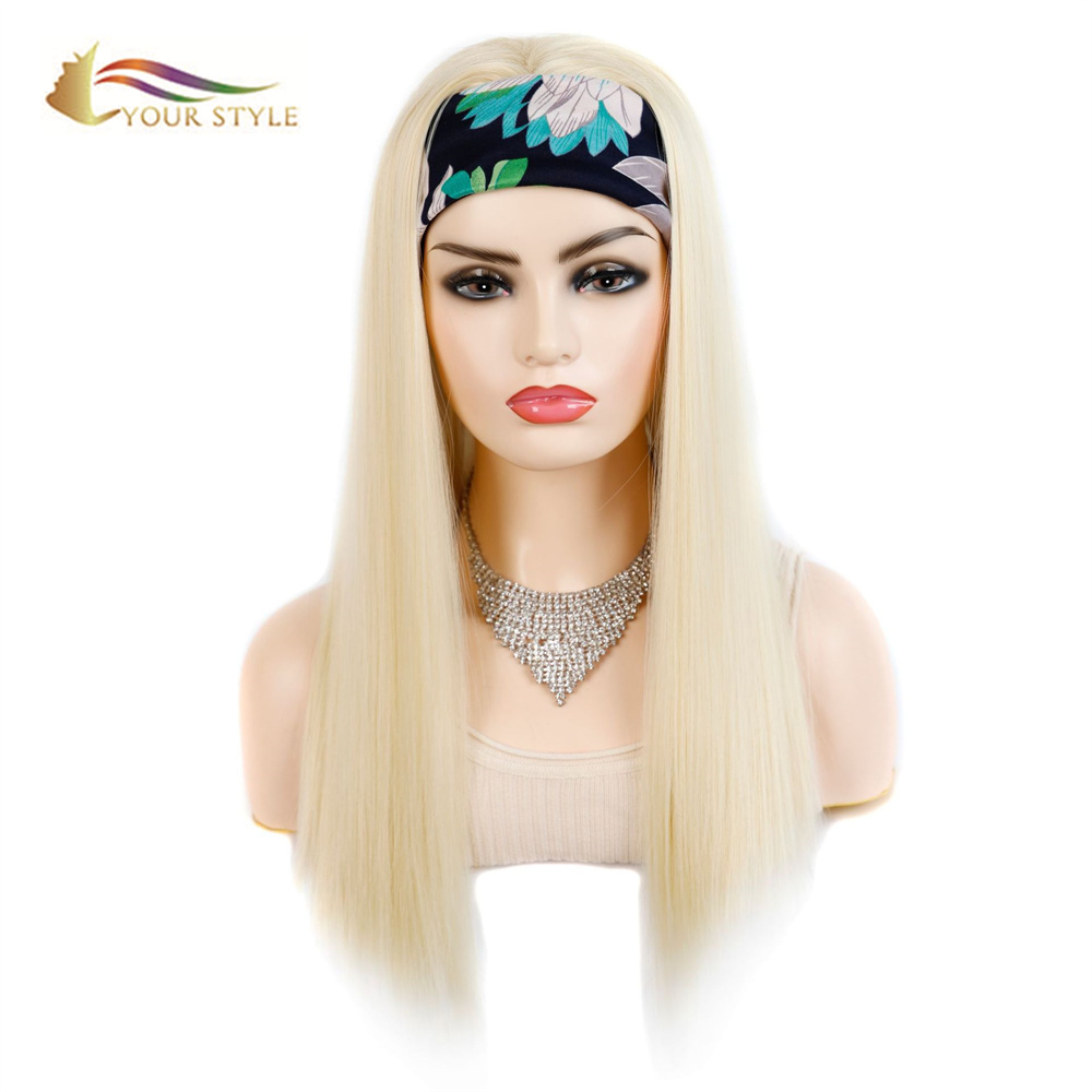 YOUR STYLE, Wig Wholesale Synthetic Hair Wigs Long Straight Headband Wigs-YOUR STYLE, synthetic wigs synthetic hair extension