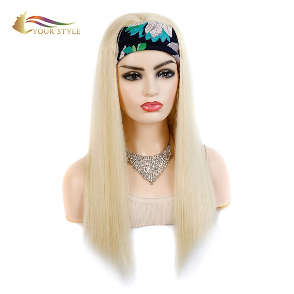 YOUR STYLE, Wig Wholesale Synthetic Hair Wigs Long Straight Headband Wigs-YOUR STYLE, synthetic wigs synthetic hair extension