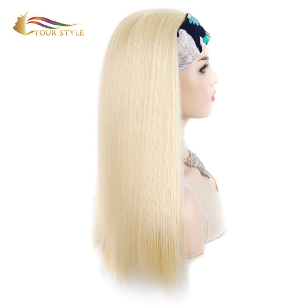 YOUR STYLE, Wig Wholesale Synthetic Hair Wigs Long Straight Headband Wigs-YOUR STYLE, synthetic wigs synthetic hair extension