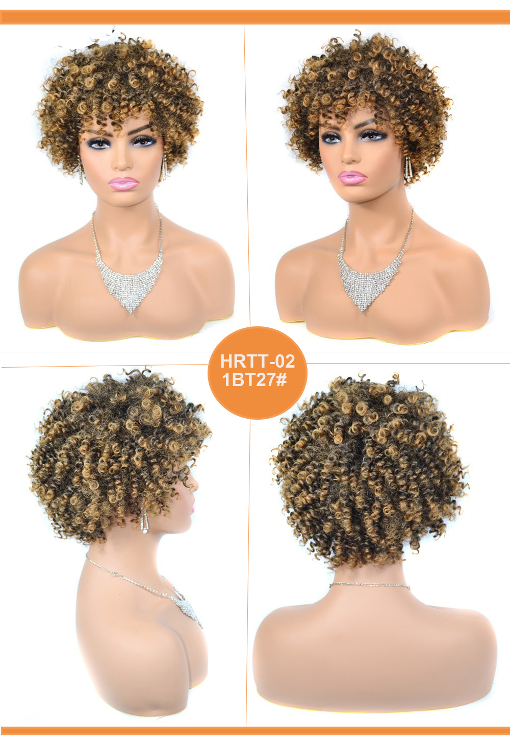 YOUR STYLE , Wig Exporters Short Afro Wigs For Black Women-YOUR STYLE, synthetic wigs synthetic hair extension