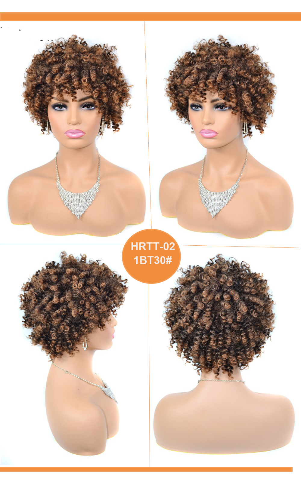 YOUR STYLE , Wig Exporters Short Afro Wigs For Black Women-YOUR STYLE, synthetic wigs synthetic hair extension