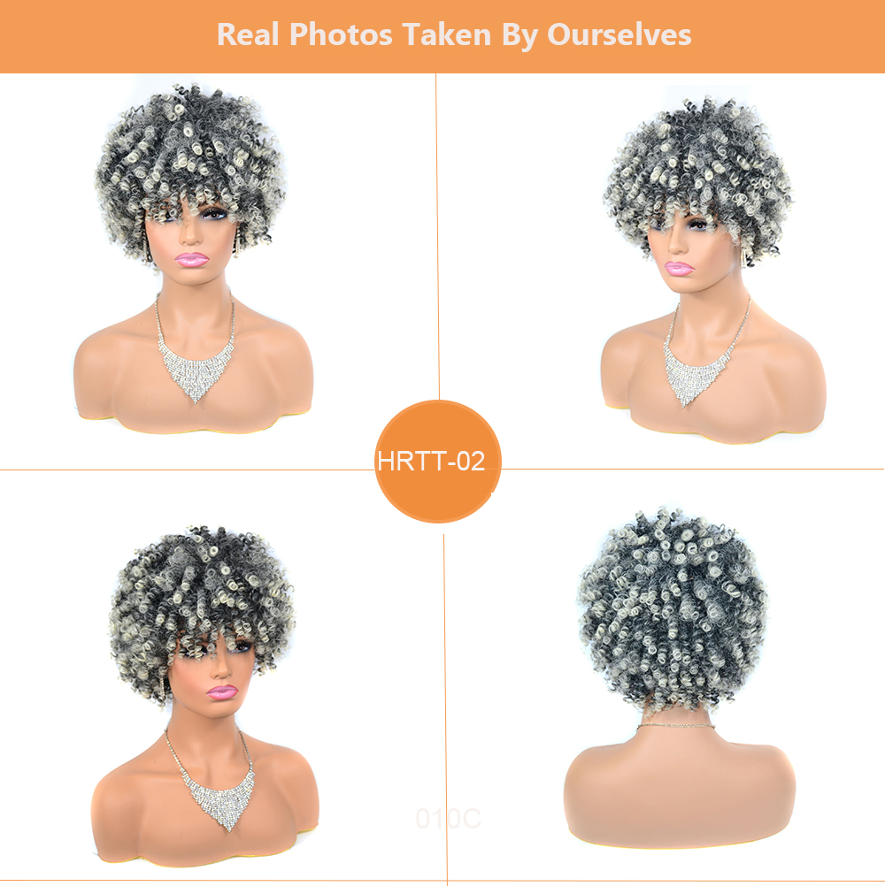 YOUR STYLE , Wig Exporters Short Afro Wigs For Black Women-YOUR STYLE, synthetic wigs synthetic hair extension