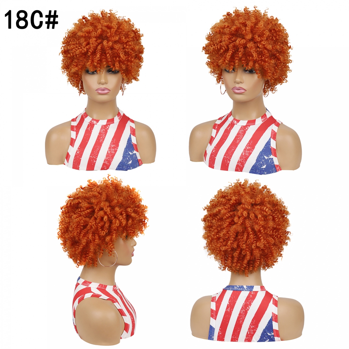 YOUR STYLE , Wig Exporters Short Afro Wigs For Black Women-YOUR STYLE, synthetic wigs synthetic hair extension