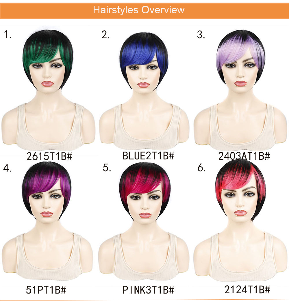 YOUR STYLE , Wig Wholesaler Short Wigs For Women Short Pixie Wig BOB Wig-YOUR STYLE, synthetic wigs synthetic hair extension