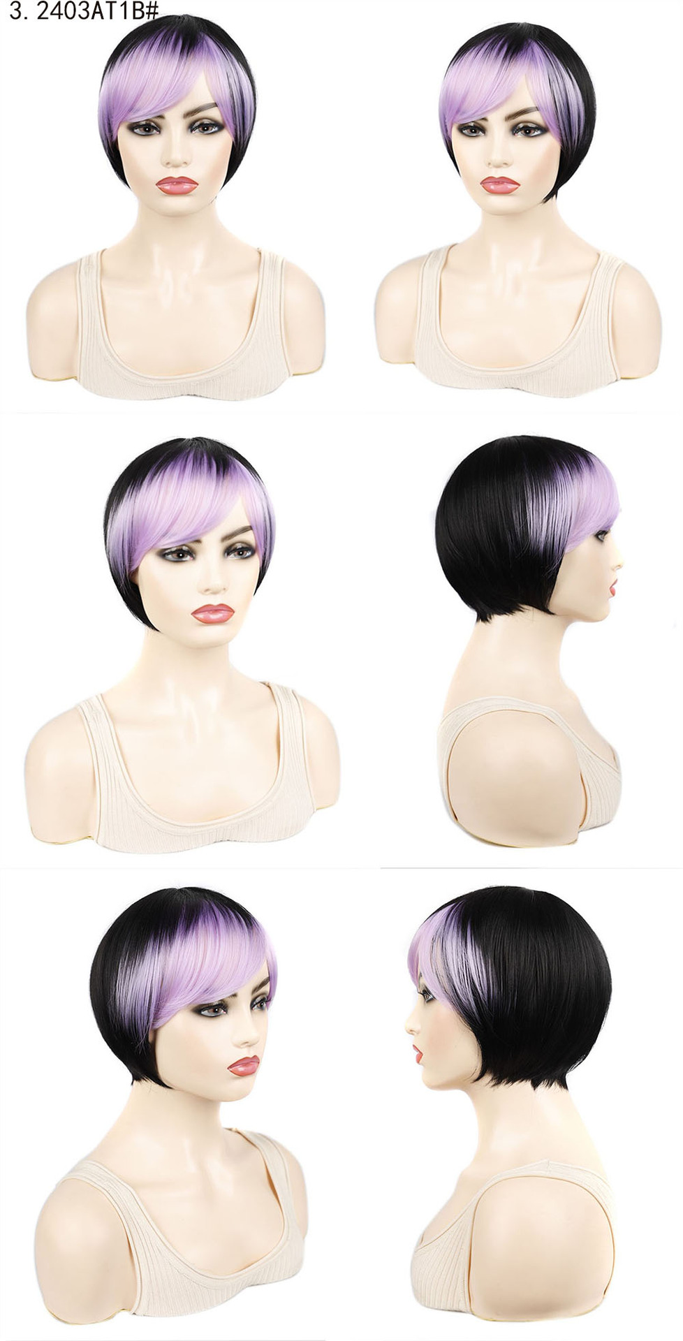 YOUR STYLE , Wig Wholesaler Short Wigs For Women Short Pixie Wig BOB Wig-YOUR STYLE, synthetic wigs synthetic hair extension