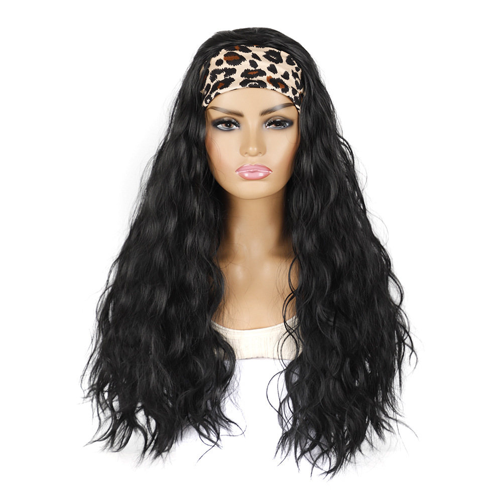 YOUR STYLE , Wig Wholesaler Synthetic Headband Wig  Long Loose Wave Wig Women-YOUR STYLE, synthetic wigs synthetic hair extension