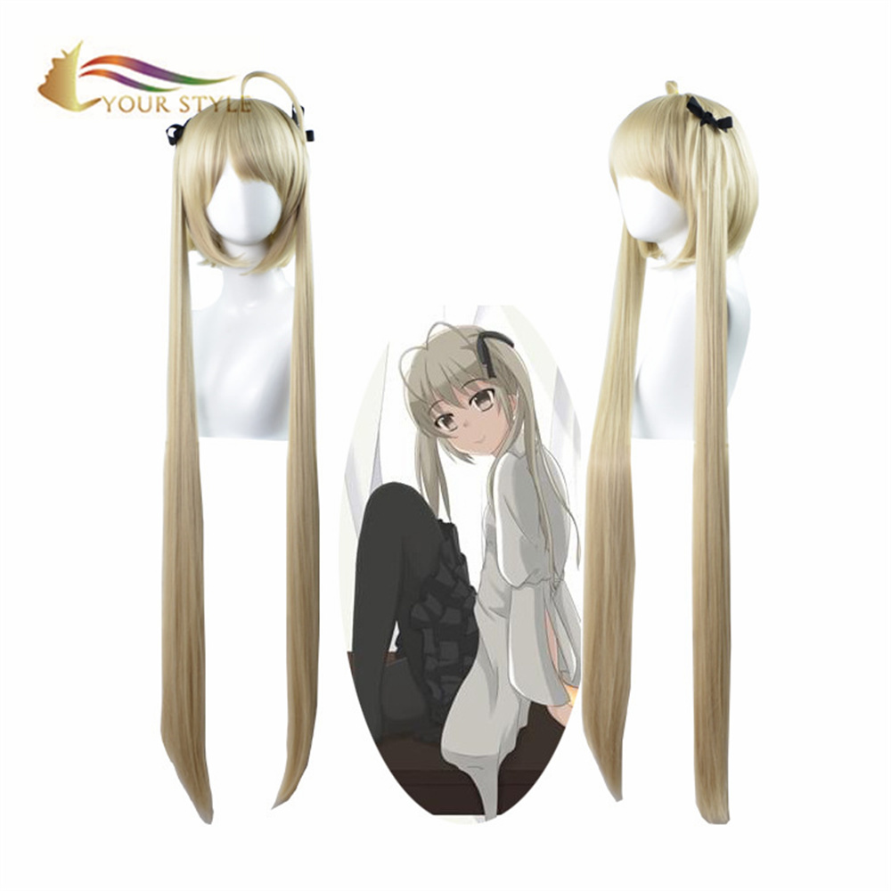 YOUR STYLE , Wholeslaer Yosuga No Sora  Long Cosplay Wig Synthetic Party Wig Halloween Costume Halloween Girl Wigs-YOUR STYLE, synthetic wigs synthetic hair extension