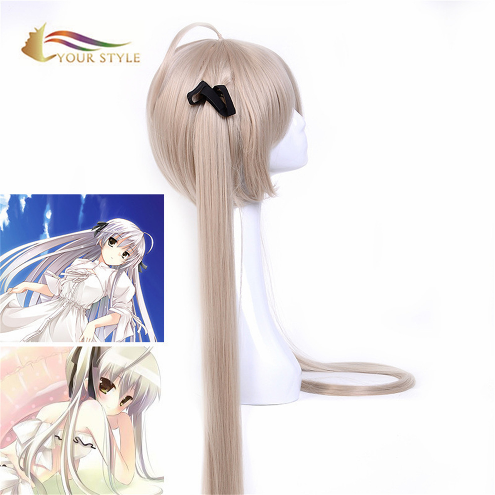 YOUR STYLE , Wholeslaer Yosuga No Sora  Long Cosplay Wig Synthetic Party Wig Halloween Costume Halloween Girl Wigs-YOUR STYLE, synthetic wigs synthetic hair extension