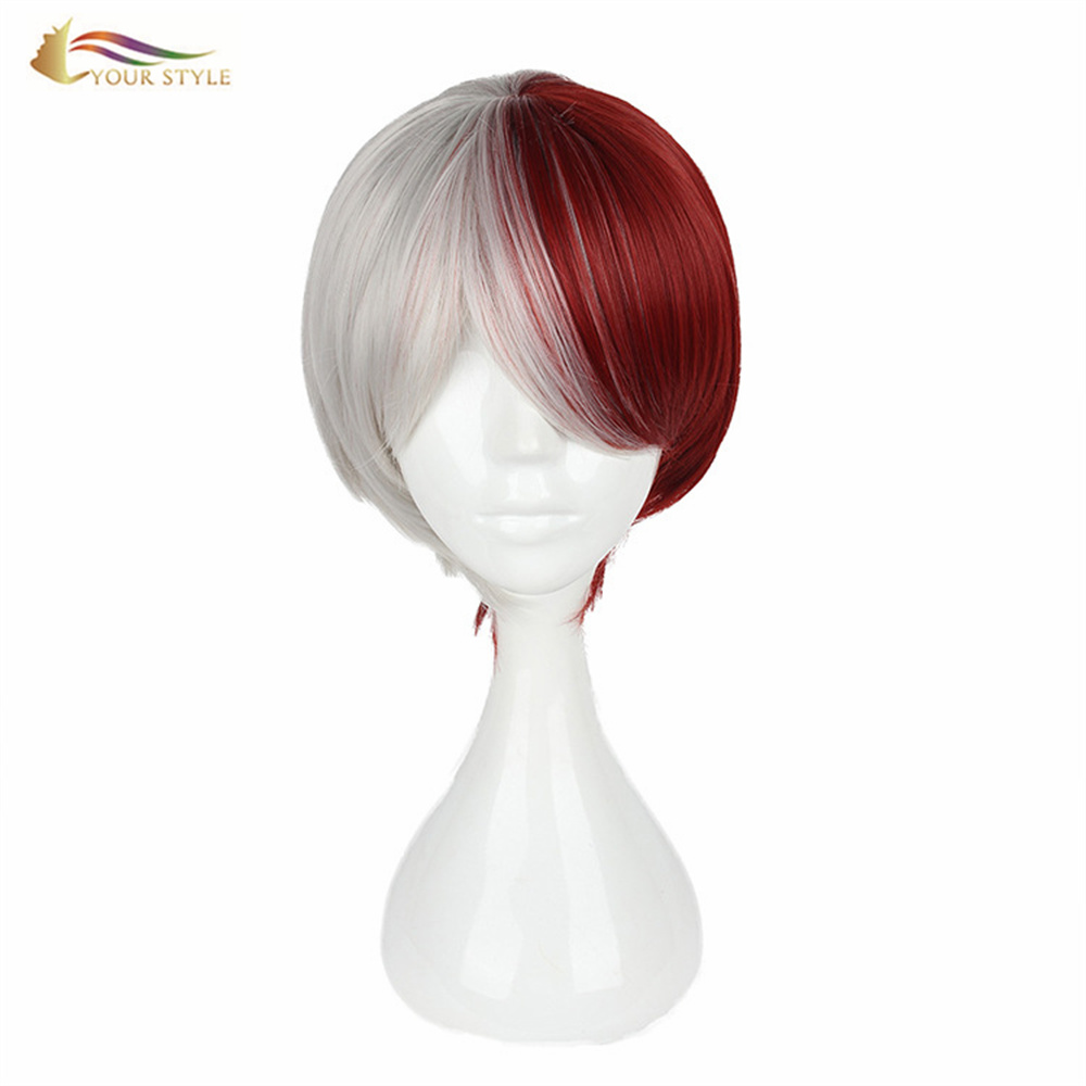 IMONG STYLE , Mubo nga Cosplay Wig Danganronpa Nanami Chiaki Goodbye Despair Platinum Blonde Wig Girls Female Party Wig Halloween Costume-YOUR STYLE, synthetic wigs synthetic hair extension