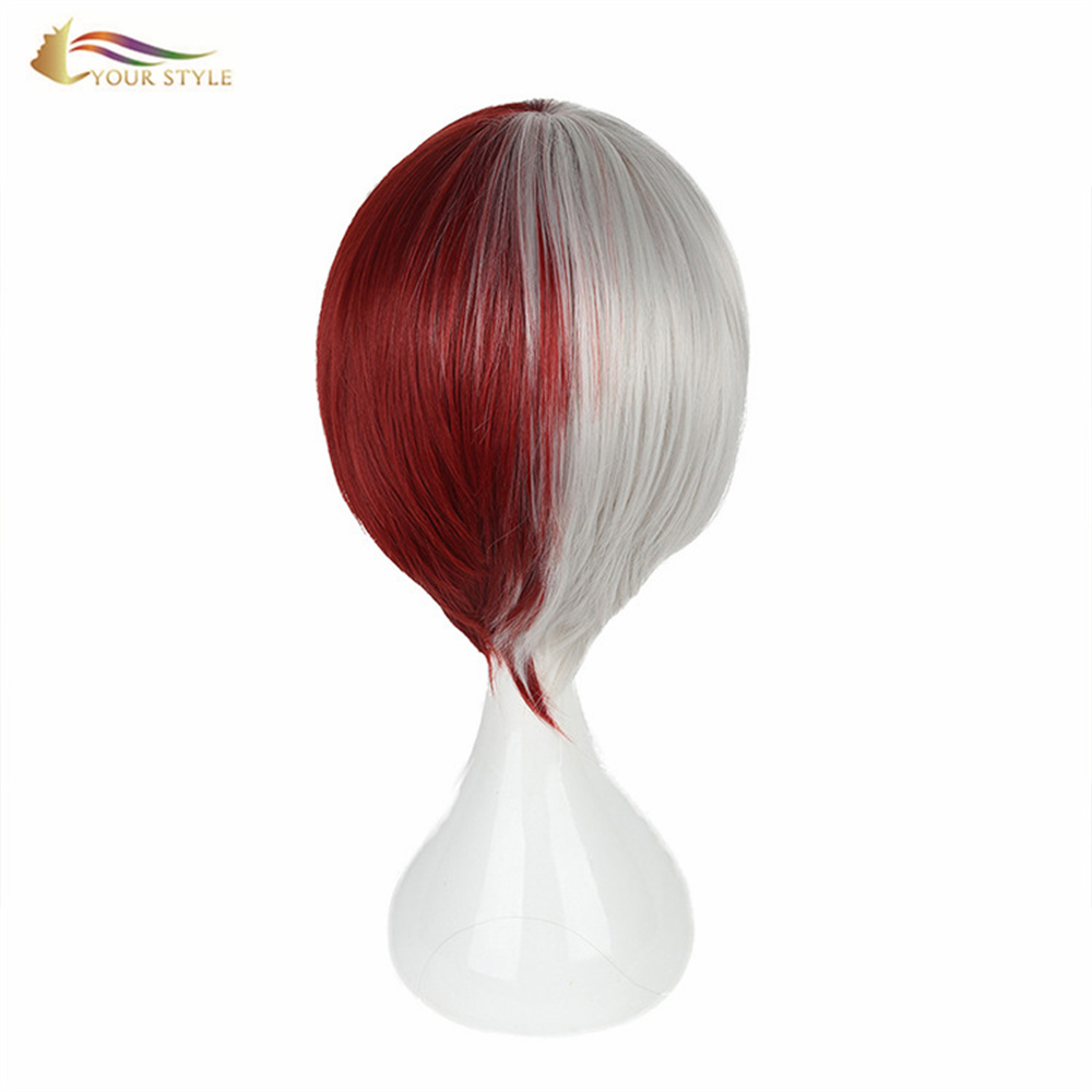 IMONG STYLE , Mubo nga Cosplay Wig Danganronpa Nanami Chiaki Goodbye Despair Platinum Blonde Wig Girls Female Party Wig Halloween Costume-YOUR STYLE, synthetic wigs synthetic hair extension