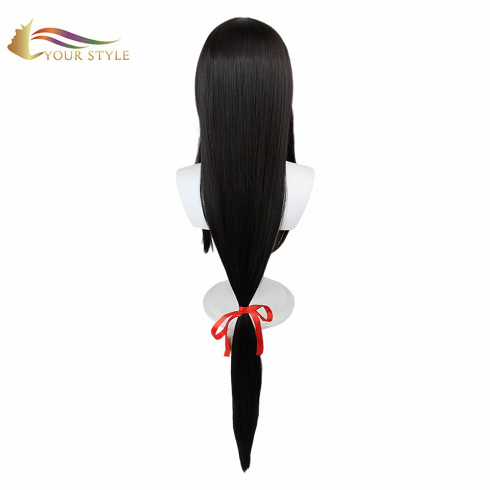 YOUR STYLE, Wholesale King of Glory Cosplay Wigs Synthetic Long Straight Wigs Black Anime Wig Halloween Wig Character Wig-YOUR STYLE, synthetic wigs synthetic hair extension