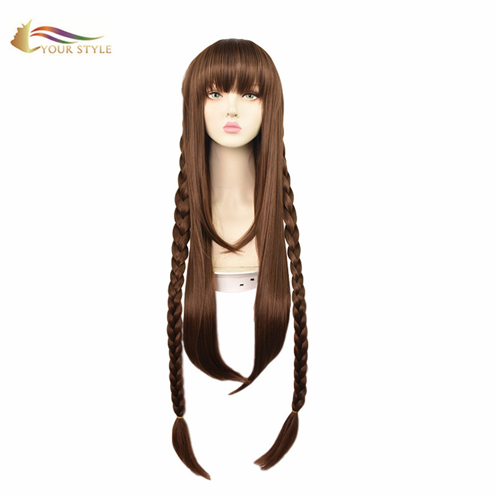 MATENDO ANU , Wholesale Cosplay Wigs Blue Synthetic Long Straight Wigs Anime Halloween Mawigi Aatali Atsikana Akazi Azimayi Mawigi-MALO ANU, mawigi opangira opangira tsitsi