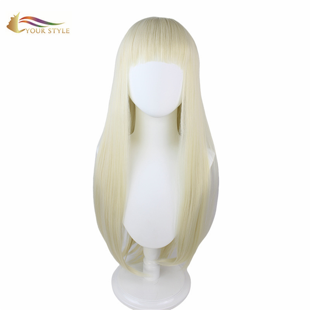 YOUR STYLE , Wholesale Cosplay Wigs Long Halloween Wigs Blonde  Party Wig Halloween Costume-YOUR STYLE, synthetic wigs synthetic hair extension