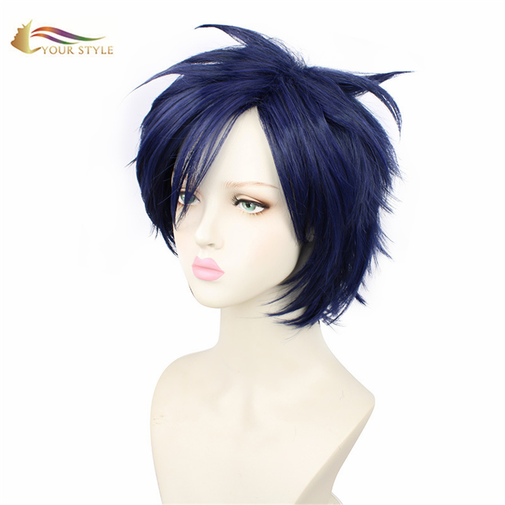 YOUR STYLE ,Wholesale Cosplay Wigs Synthetic Short Wigs Side Part Pixie Wig-YOUR STYLE, synthetic wigs synthetic hair extension