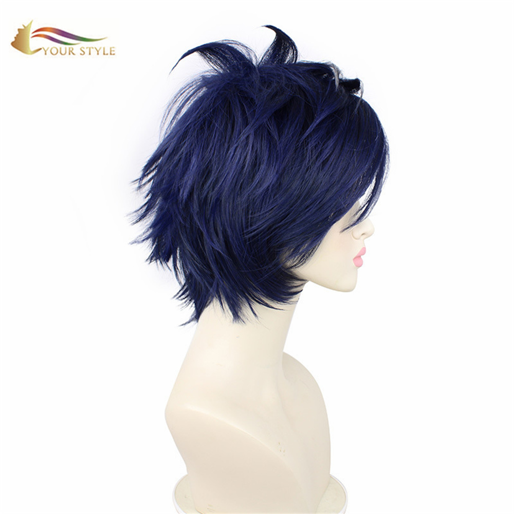 YOUR STYLE ,Wholesale Cosplay Wigs Synthetic Short Wigs Side Part Pixie Wig-YOUR STYLE, synthetic wigs synthetic hair extension