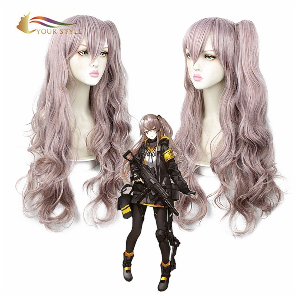 MATINJI ANU, Wholesale Cosplay Wigs Ponytails Clips Synthetic Long Wigs Costume Anime Party Wigs For Women Halloween Hair Wig Wigs For Halloween Costume Atsikana-STYLE YANU, ma wigs opangira tsitsi lopangira