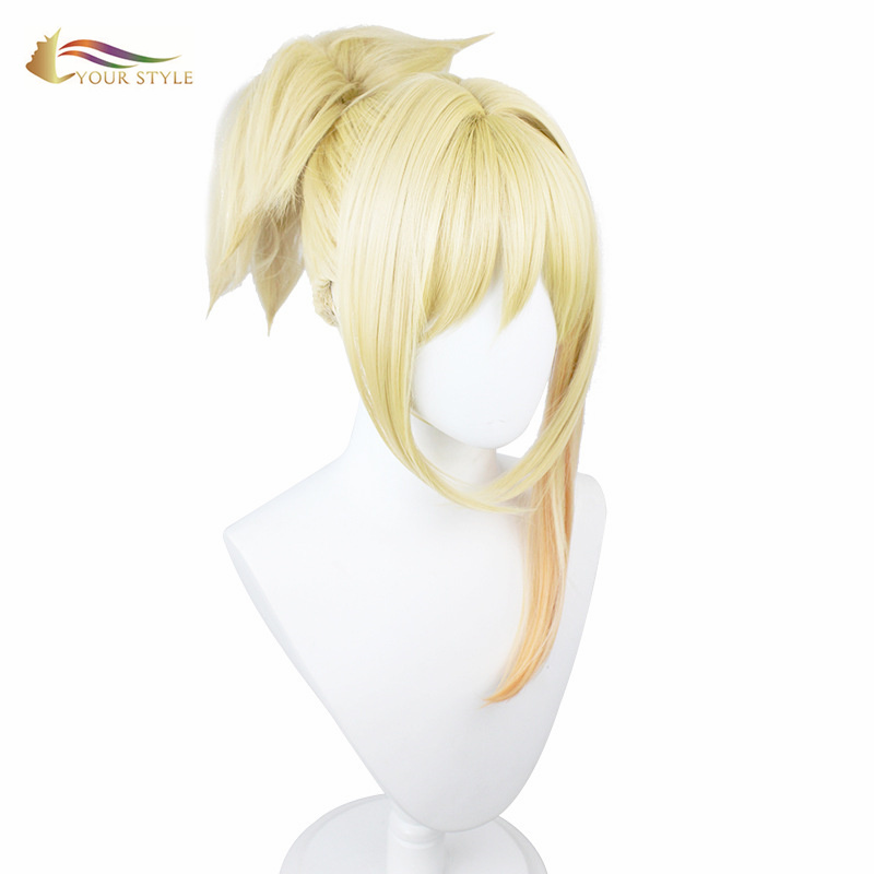 GAYA ANDA, Grosir Cosplay Wig Wig Pendek Sintetis Pesta Wig Kostum Halloween-GAYA ANDA, wig sintetis ekstensi rambut sintetis