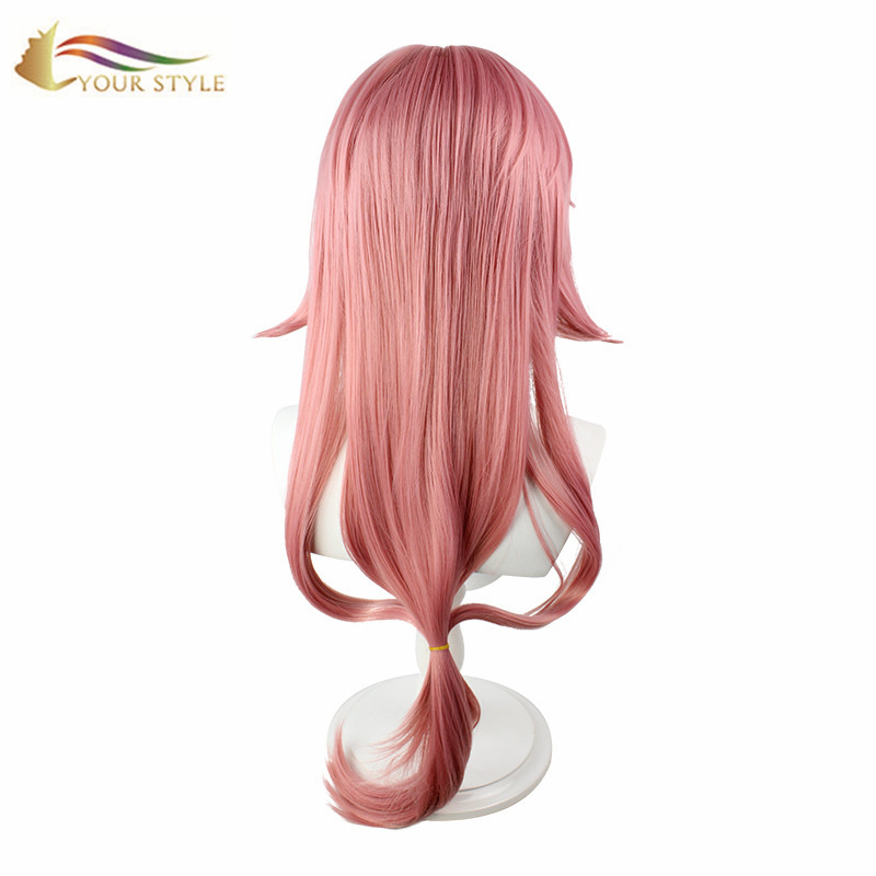 YOUR STYLE , Wig Manufactures Long Pink Cosplay Wig Party Wig Halloween Costume-YOUR STYLE, synthetic wigs synthetic hair extension