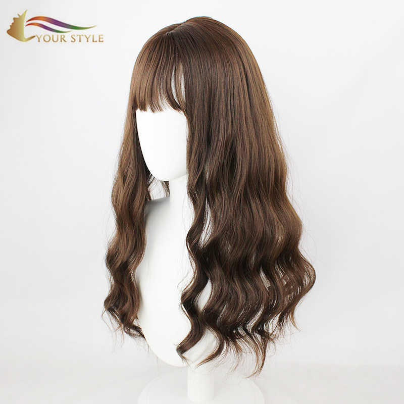 YOUR STYLE , Wig Dealer Long Brown Wigs For Women Party Wig Halloween Costume-YOUR STYLE, synthetic wigs synthetic hair extension