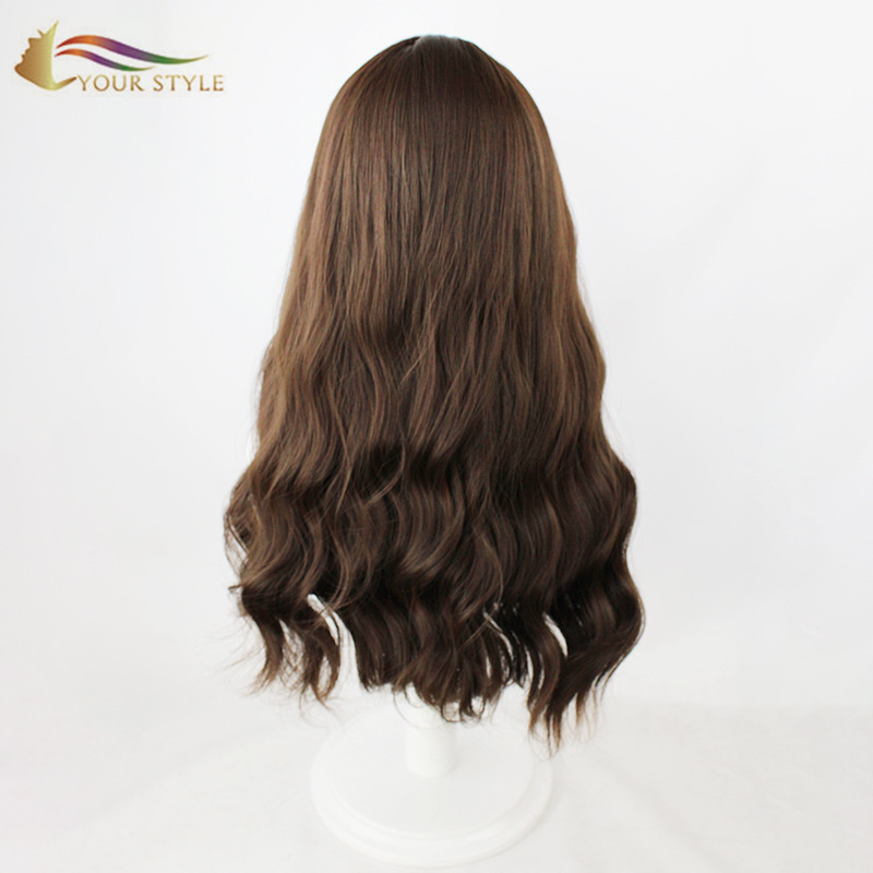 YOUR STYLE , Wig Dealer Long Brown Wigs For Women Party Wig Halloween Costume-YOUR STYLE, synthetic wigs synthetic hair extension