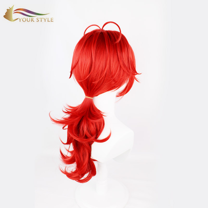 YOUR STYLE , Hair Sellers Red Long Cosplay Wig Party Wig Halloween Costume-YOUR STYLE, synthetic wigs synthetic hair extension