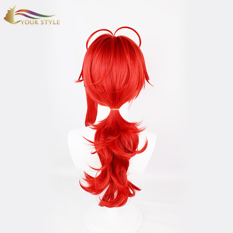 YOUR STYLE , Hair Sellers Red Long Cosplay Wig Party Wig Halloween Costume-YOUR STYLE, synthetic wigs synthetic hair extension