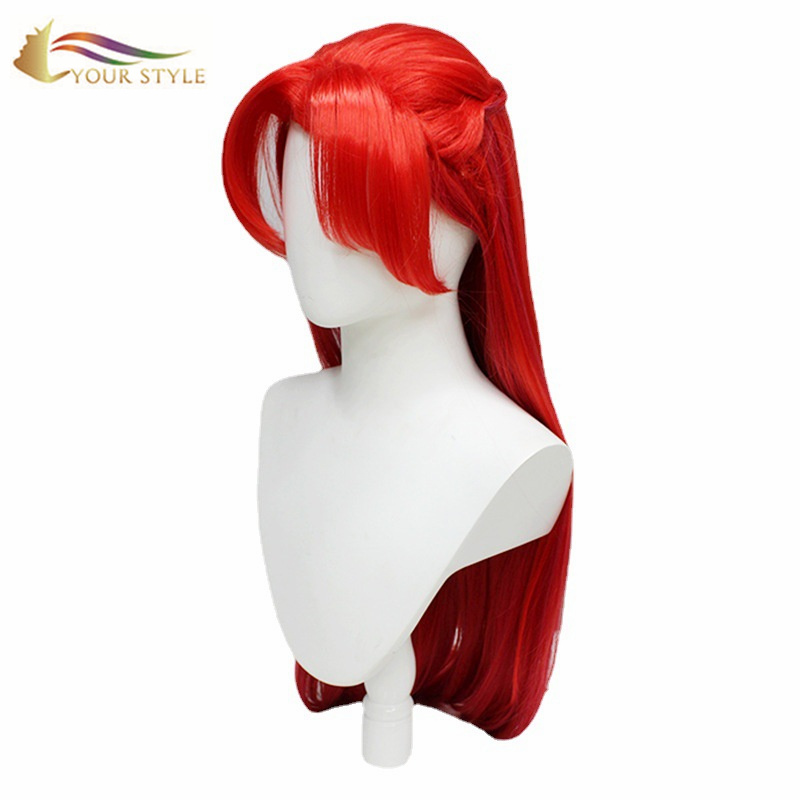 YOUR STYLE , Hair Vendors In China Long Red Wig Synthetic Wigs Cosplay Party Wig Halloween Costume-YOUR STYLE, synthetic wigs synthetic hair extension