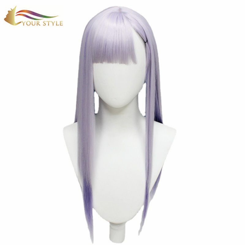 YOUR STYLE , Best Wig Dealers Long Straight Wig Light Purple Party Wig Halloween Costume-YOUR STYLE, synthetic wigs synthetic hair extension