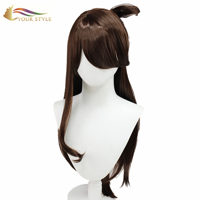 YOUR STYLE , Wig Dealer Hair Vendor Long Straight Brown Wig Party Wig Halloween Costume-YOUR STYLE, synthetic wigs synthetic hair extension