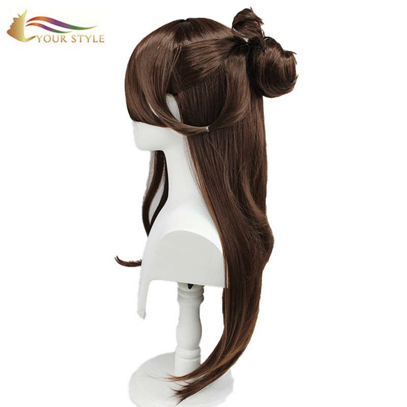 YOUR STYLE , Wig Dealer Hair Vendor Long Straight Brown Wig Party Wig Halloween Costume-YOUR STYLE, synthetic wigs synthetic hair extension