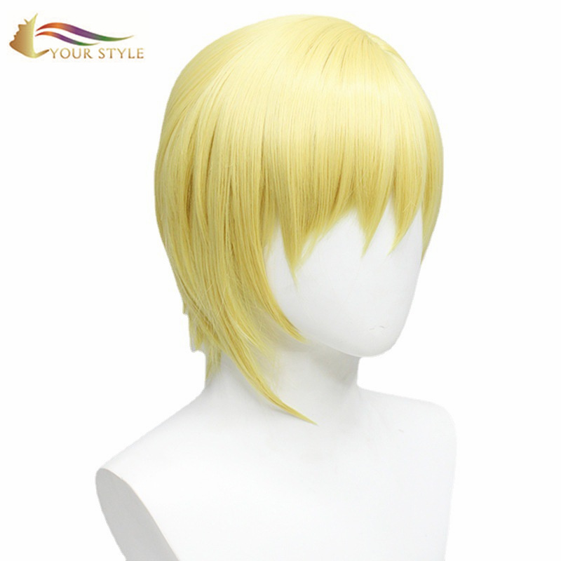 YOUR STYLE , Hair Factories In China Short Blonde Wig Cosplay-YOUR STYLE, synthetic wigs synthetic hair extension