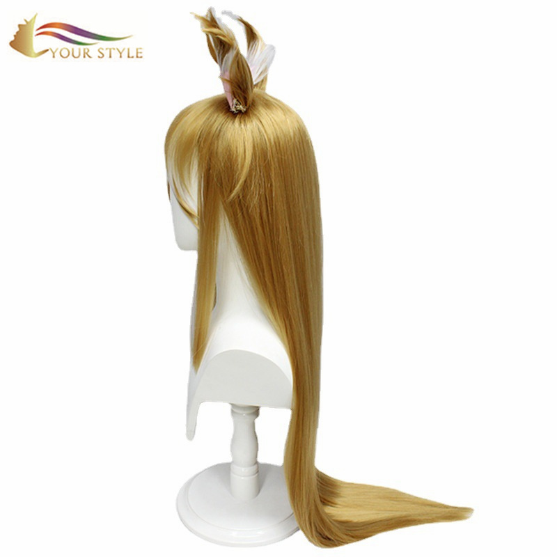 YOUR STYLE , Hair Vendor Wholesale Long Blonde Wig With Ears Party Wig Halloween Costume-YOUR STYLE, synthetic wigs synthetic hair extension